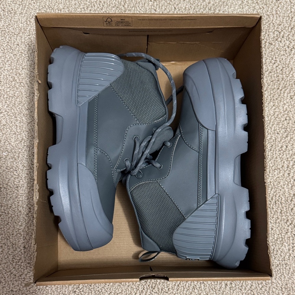 Brand New in Box Gray UGG Neumel X Hybrid Boot Waterproof size 8